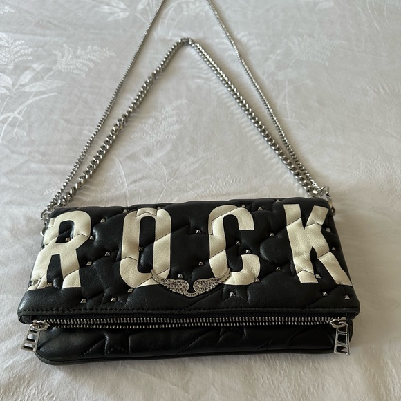 Black Quilted Chain Bag - Picture 1 of 7